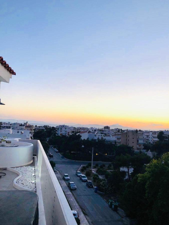 Amazing Suite At Glyfada With Sea View & Jacuzzi Athen Exterior foto