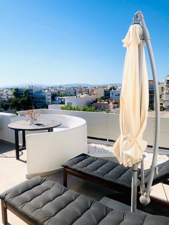 Amazing Suite At Glyfada With Sea View & Jacuzzi Athen Exterior foto