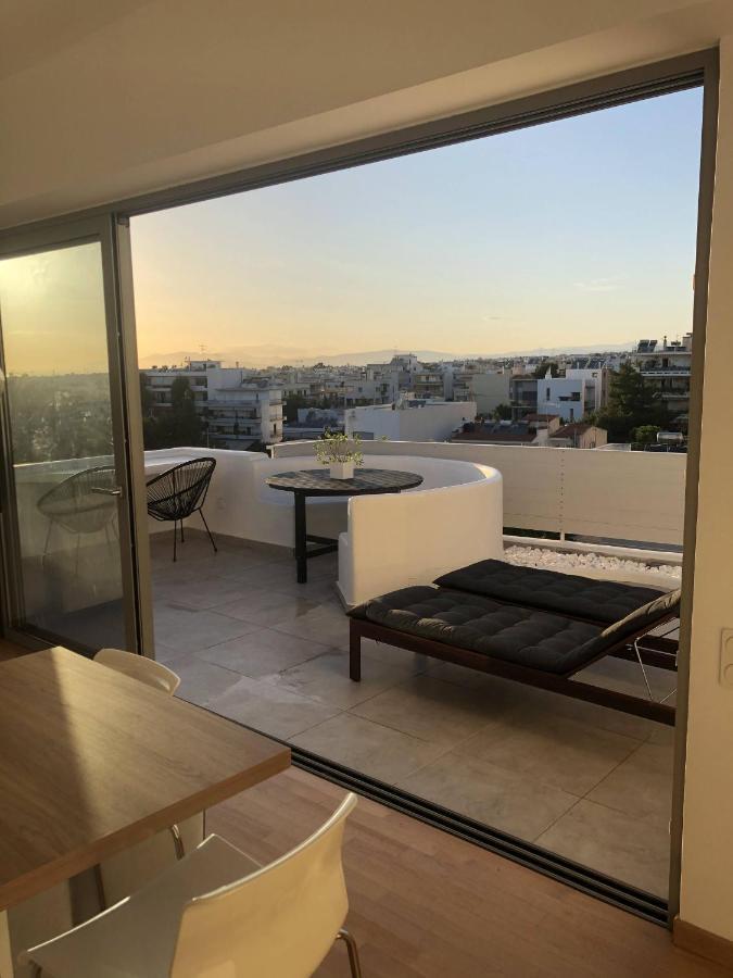 Amazing Suite At Glyfada With Sea View & Jacuzzi Athen Exterior foto